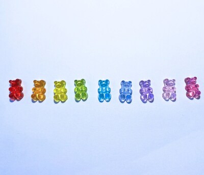 Cute Gummy Bear Rings | Beaded Jewelry | Fun Accessories | Gifts for Friends | Statement Pieces | Gifts for Kids - image3